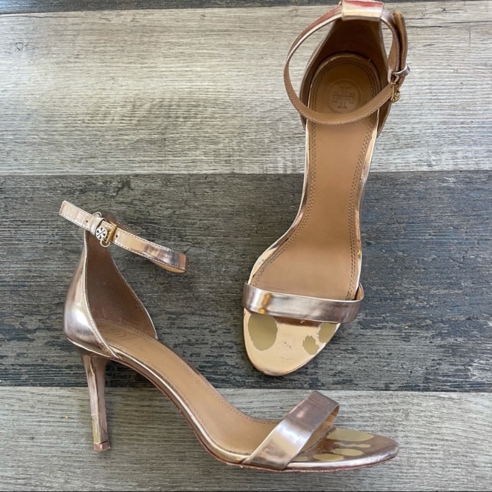 TORY BURCH Metallic Stilettos